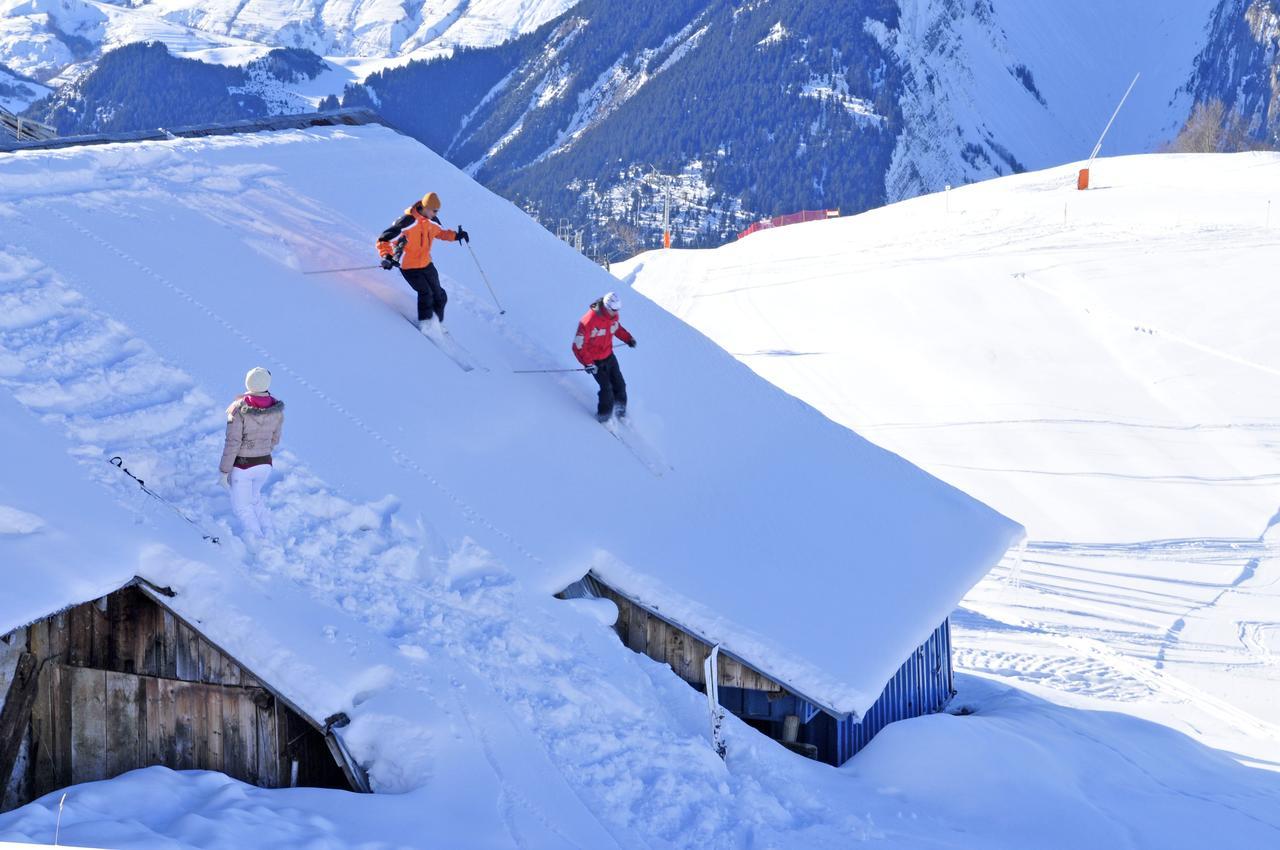Residence Goelia Le Relais Des Pistes Albiez-le-Vieux Exteriör bild